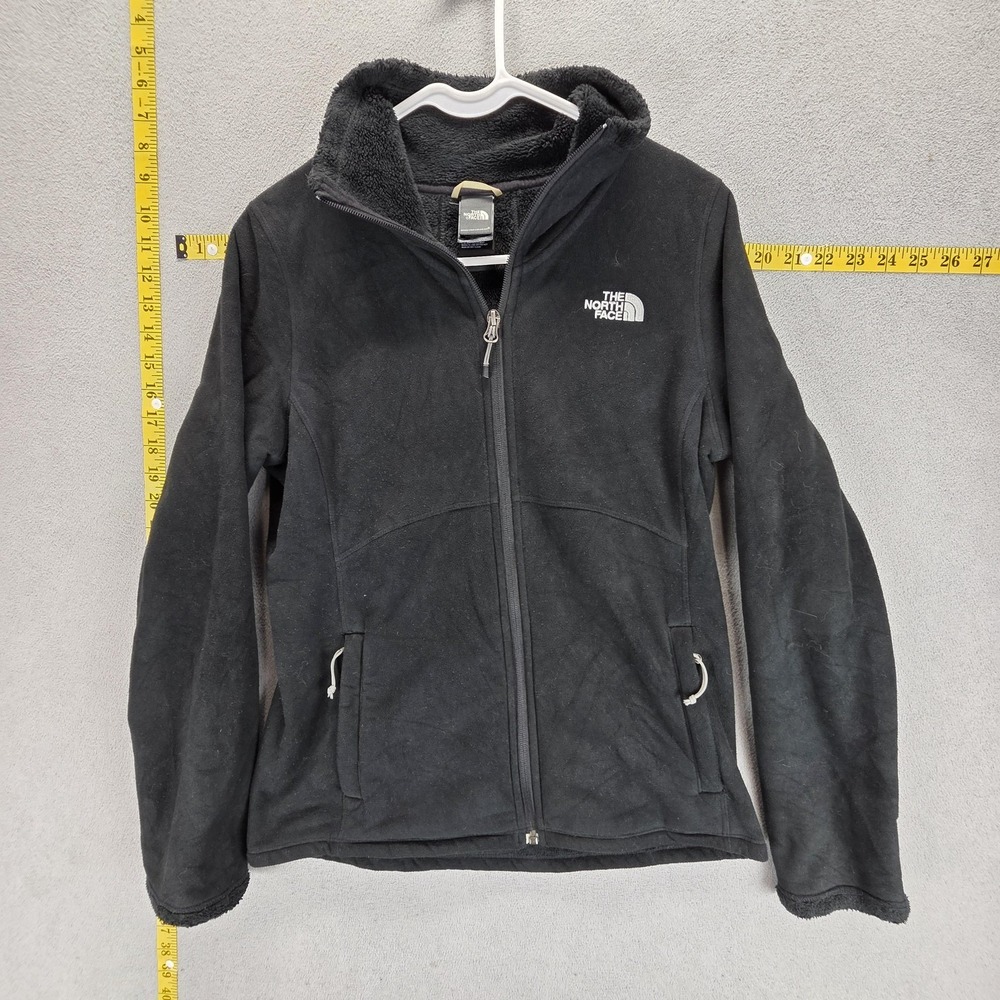 North Face Jacket Womens Small Black Morning Glory Full Zip Fleece
